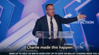 Charlie Kirk united, that's his legacy. Benny Johnson speech at Turning Point