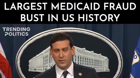 Largest MEDICAID Fraud Bust in US History