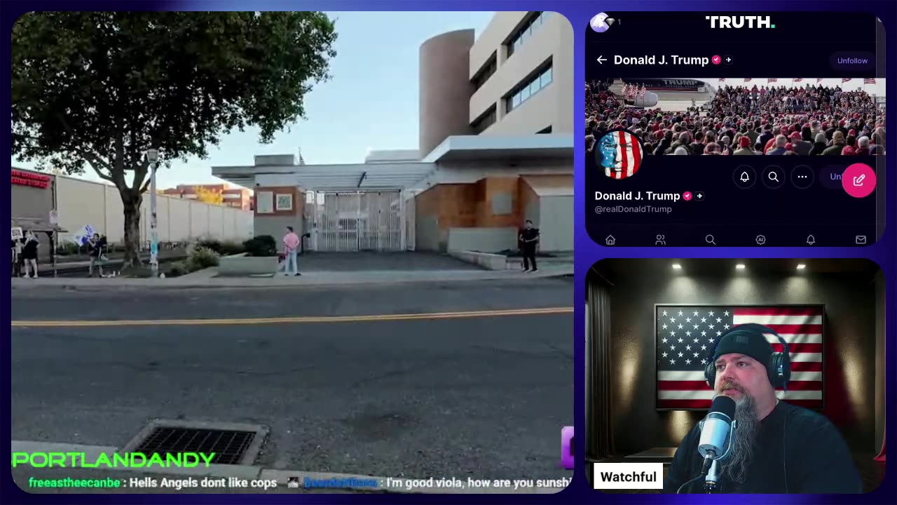 Portland ICE | ANTIFA vs PATRIOTS | 10/6/25 | Day 259