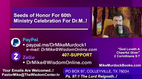 Thur, Oct. 2st - Bible 700 With Mike Murdock..!!!