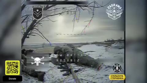 Ukrainian Drone Dropping By to Say Hello