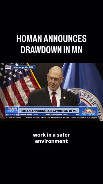 HOMAN ANNOUNCES DRAWDOWN IN MN