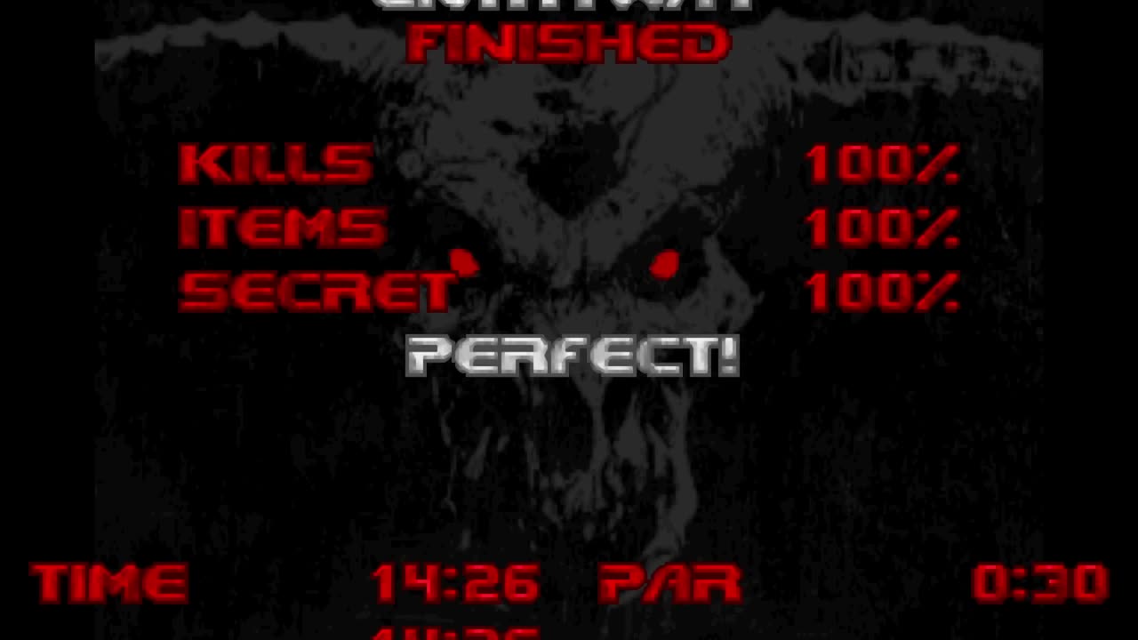 Brutal Doom2: Maps of Chaos Overkill - Map01 (The Hangar) UV in 00:14:26