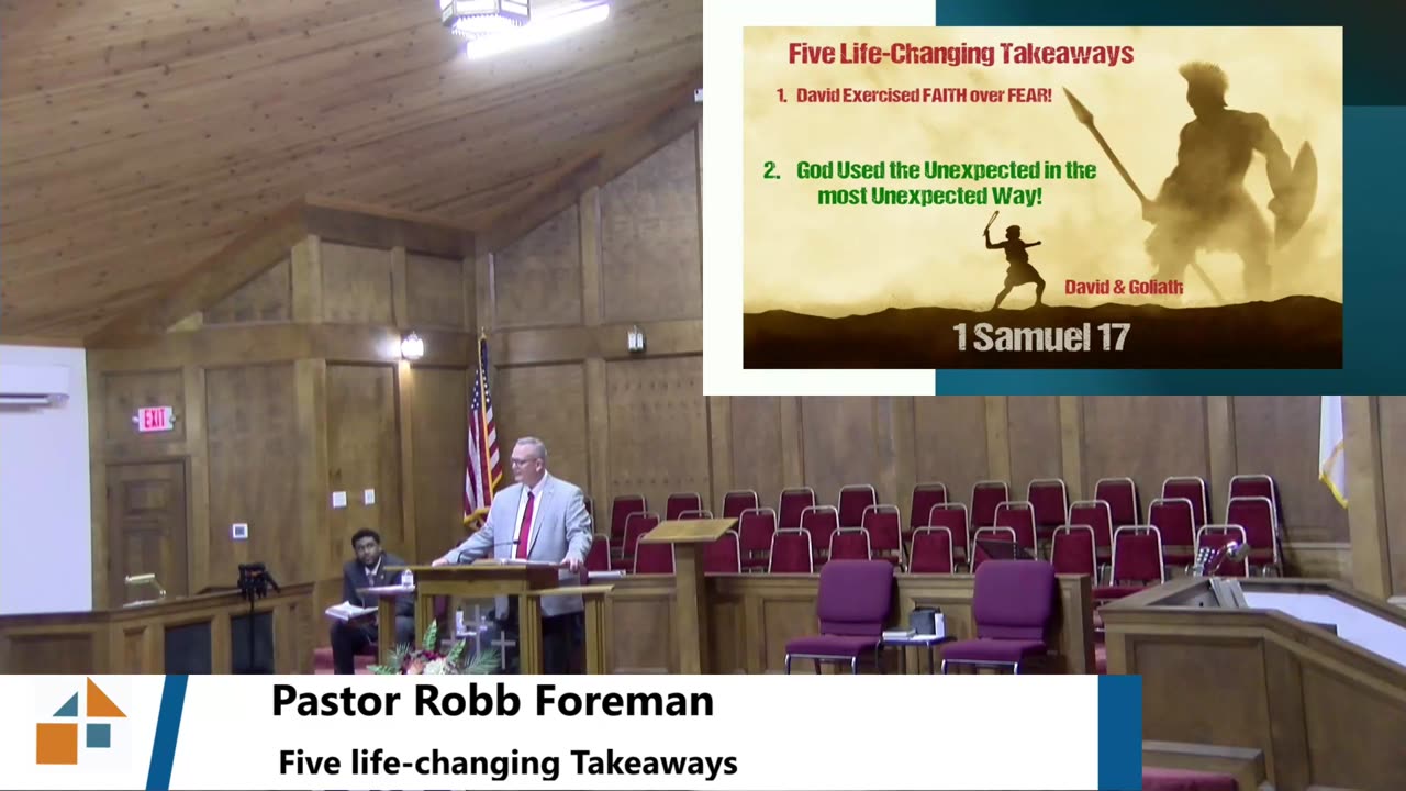 Pastor Robb Foreman // Five life-changing Takeaways