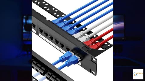 CableGeeker Patch Panel 24 Port