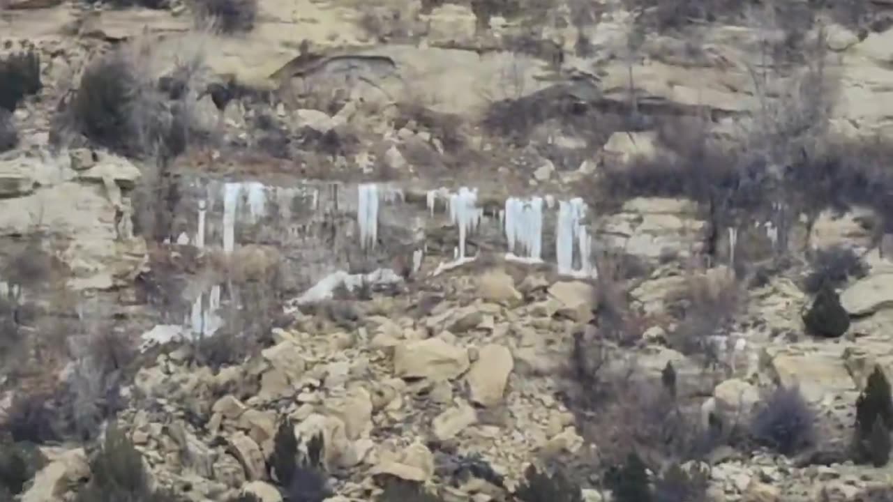 This is Navajo Dam in New Mexico. This is a DISASTER waiting to happen