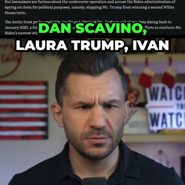 GOP Leaders SPIED ON Under Arctic Frost