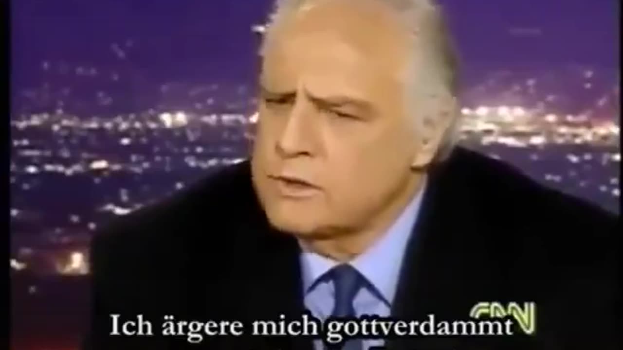 MARLON BRANDO IS ANGRY AT JEWS