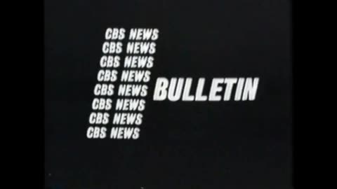 November 22, 1963 - CBS Breaks In to Announce Shooting of President John F. Kennedy