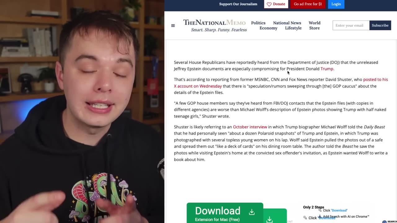 MAGA Mike LOSES CONTROL over EPSTEIN Bomb