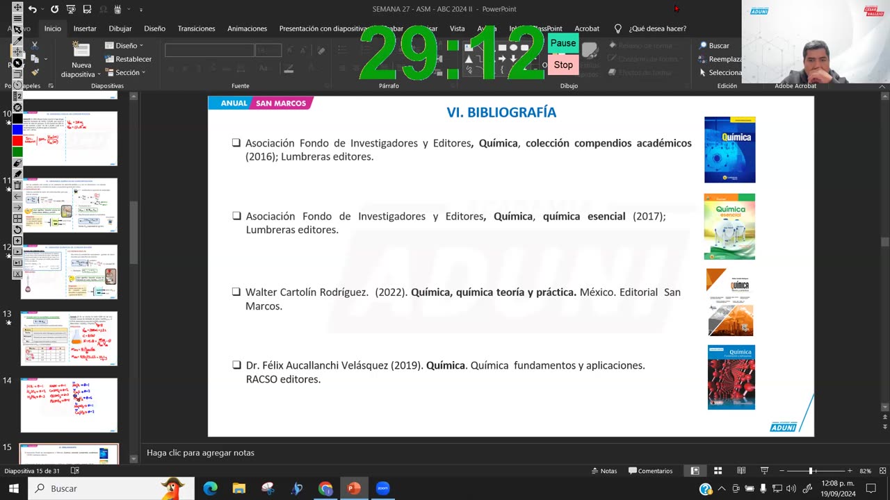 ANUAL ADUNI 2024 | Semana 27 | Química