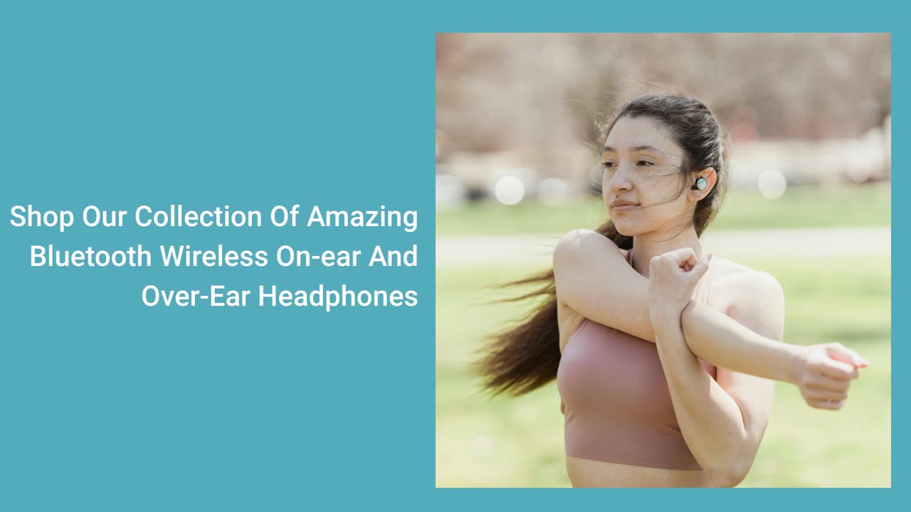 Shop our amazing bluetooth headphone & fitness apparel