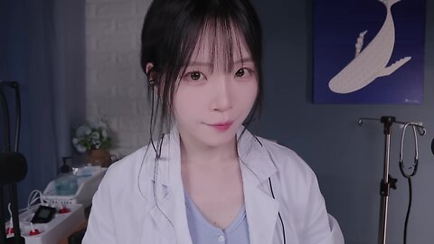 ASMR(Sub✔) Sleep Cheat Key Get health checkup care at a quiet hospital