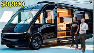 Elon Musk FINALLY LAUNCHS NEW $9,990 Tesla Motorhome HERE! ~ by TESLA CAR WORLD