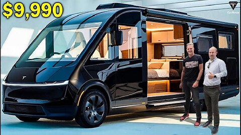 Elon Musk FINALLY LAUNCHS NEW $9,990 Tesla Motorhome HERE! ~ by TESLA CAR WORLD