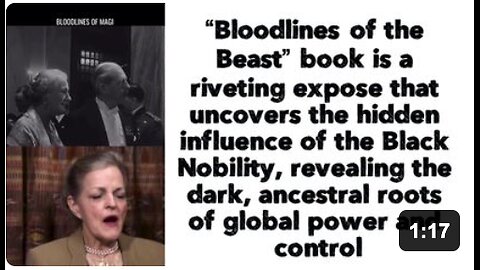 “Bloodlines of the Beast” book is a riveting exposé that uncovers the hidden influence of the Black Nobility, revealing the dark, ancestral roots of global power and control.