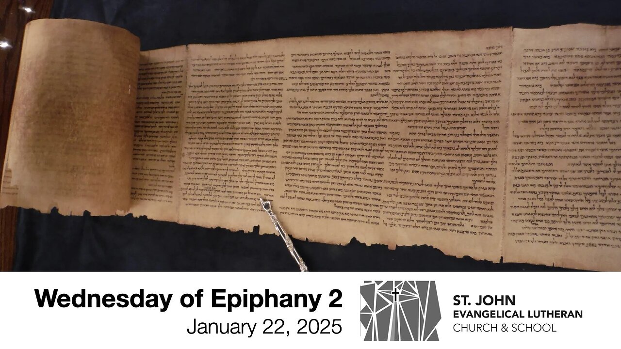 Wednesday of Epiphany 2 — January 22, 2025