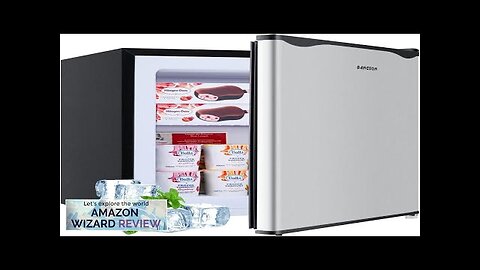 BANGSON Upright Freezer1.1Cu.ft Mini Freezer with Removable Shelf Single Door Compact Review