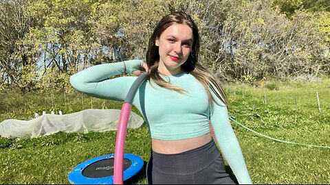 Hula hoop, Garden, Mukbang, and chill