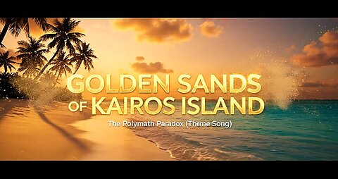 GOLDEN SANDS OF KAIROS ISLAND - The Polymath Paradox (Official Music Video) 4K DCI