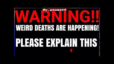 Strange Videos That Have Me Extremely Puzzled