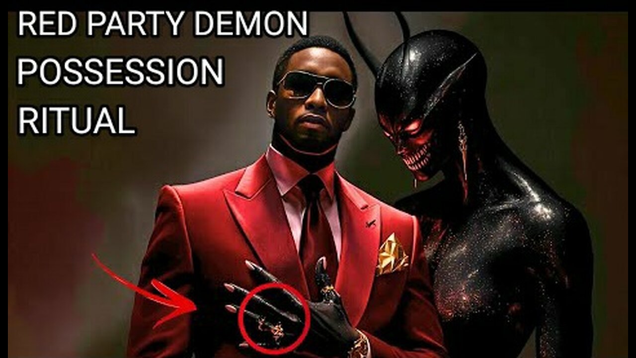 Witness of Diddy's RED PARTY Shocking Demon Possession Ritual Exposes the Horrendous Truth