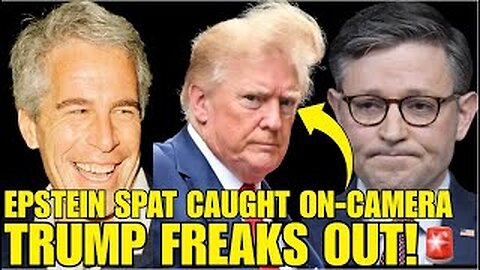 🚨Trump PANICS Over Major Epstein Fight In Front of The Media!