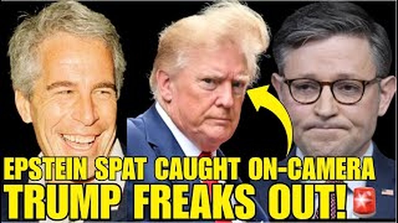 🚨Trump PANICS Over Major Epstein Fight In Front of The Media!