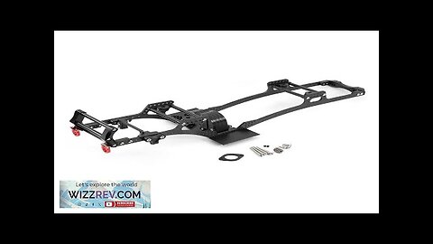 Carbon Fiber LCG Chassis Kit Frame Rails for 1/10 RC Crawler SCX10 Review