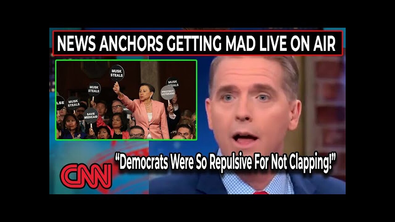 New CNN / MSNBC Meltdown Moments Of Getting Mad At Donald Trumps Speech To Congress