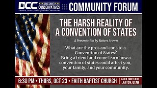 2025.10.23 DCC - The Harsh Reality of a Convention of States