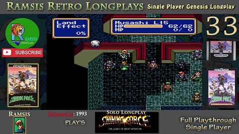 Shining Force | 1993 | GEN | Episode 33 | Full Playthrough and Let's Play | Chapter 8 | #33