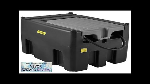 VEVOR Portable Diesel Tank 116 Gallon Capacity & 10 GPM Flow Rate Review