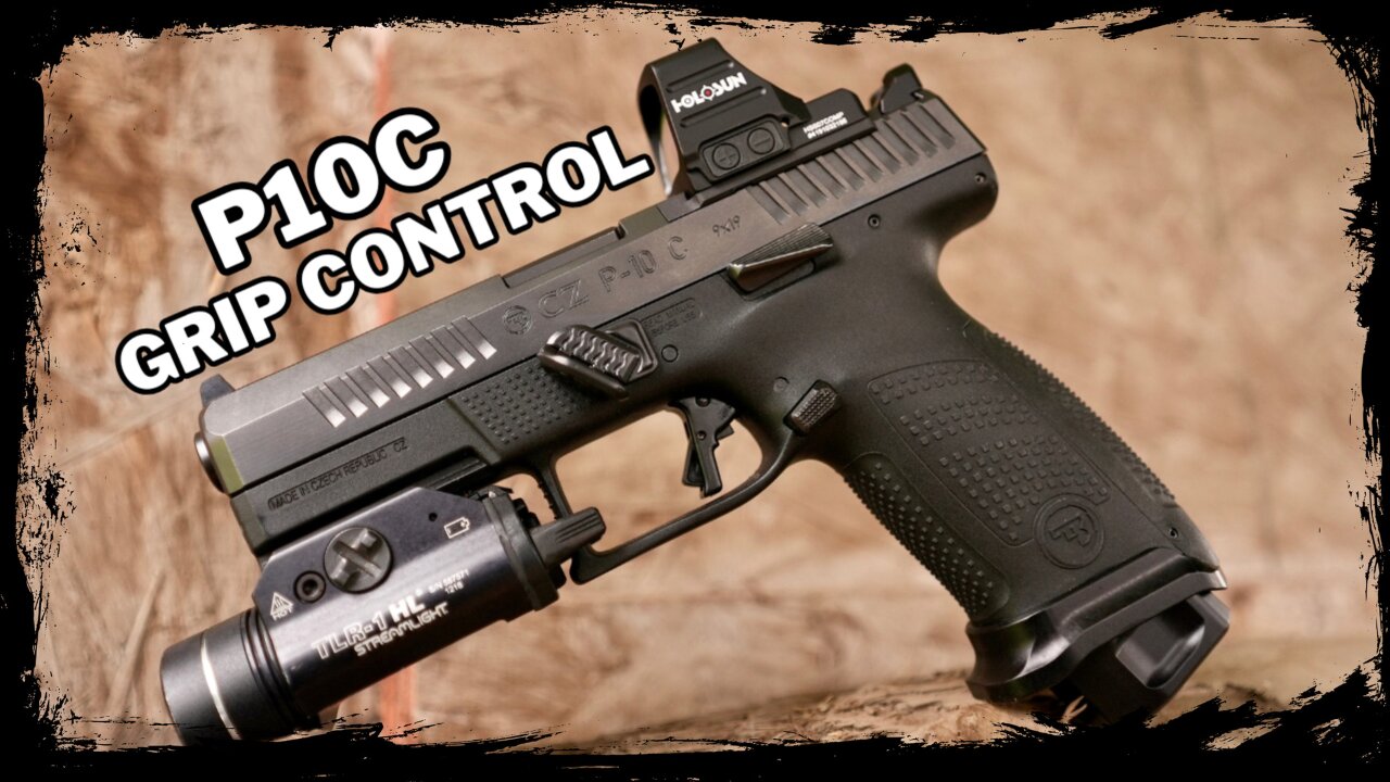 CZ P10C - BlackSteel Grip Control