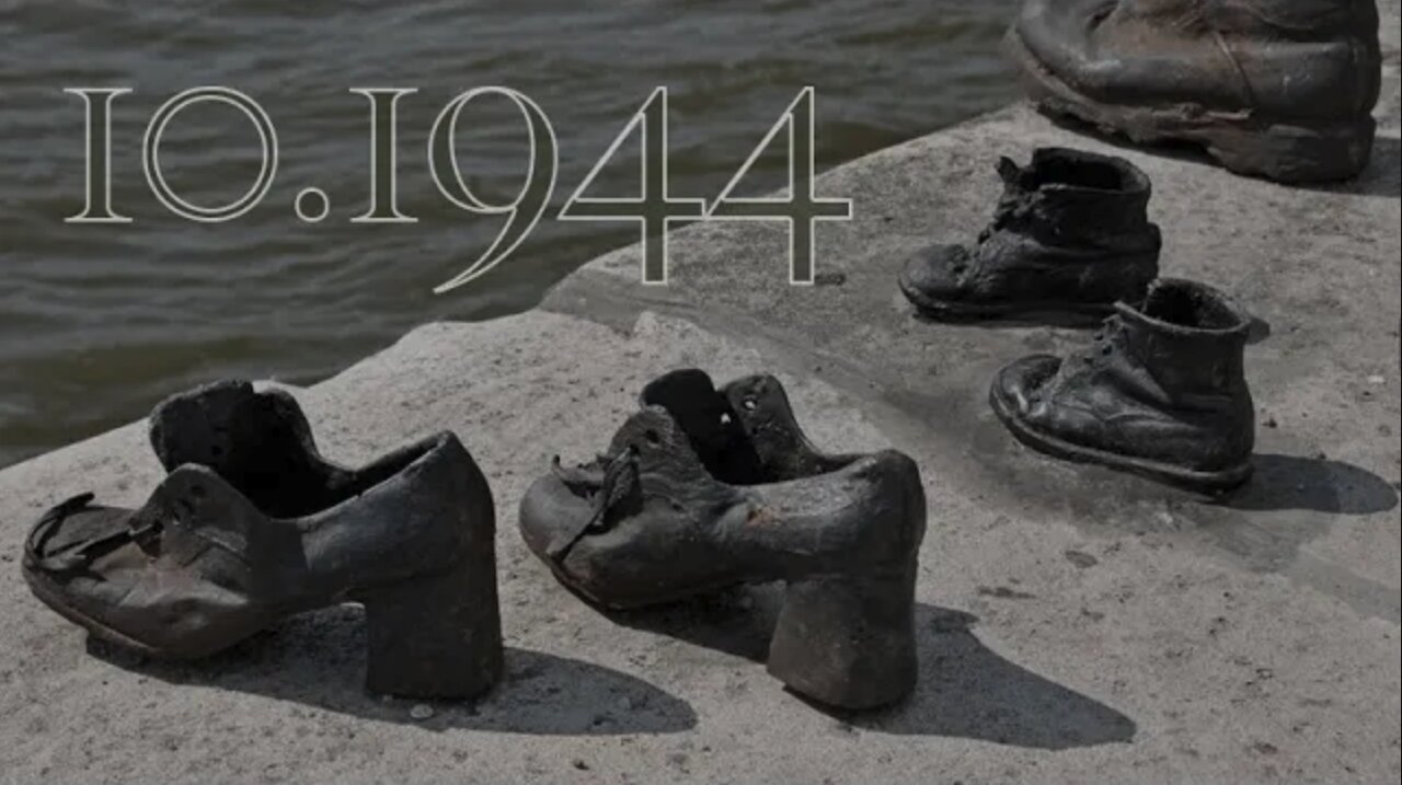 Fate of Hungarian Jews PRIVATE HOLOCAUST FOOTAGE + GERMAN NEWSREEL ATW 690 10.1944