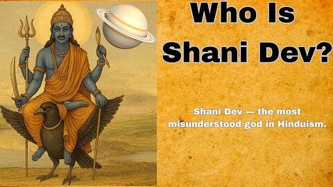 Why Shani Dev Is Feared and Worshipped | Karma, Destiny & Spiritual Truth Explained