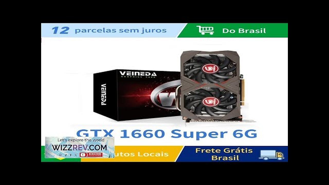 VEINEDA Graphics Card GTX 1660 Super 6gb GDDR6 192 Bit PCI-E 3.0×16 Review