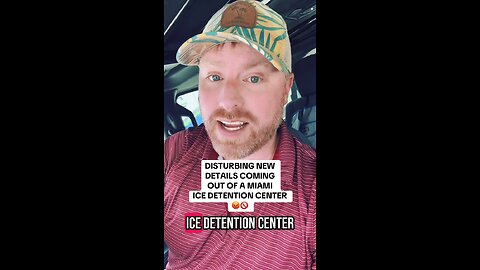 Disturbing new reports out of an ICE detention facility in Miami.