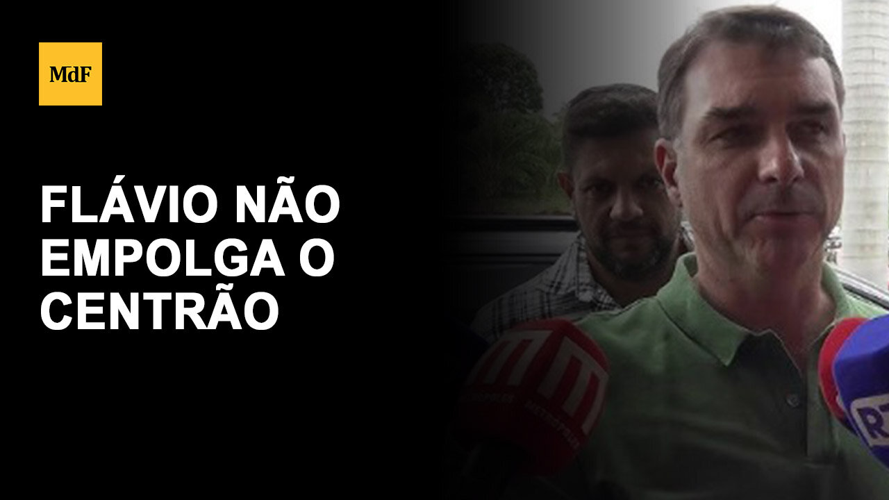 Líderes do Centrão resistem à candidatura de Flávio