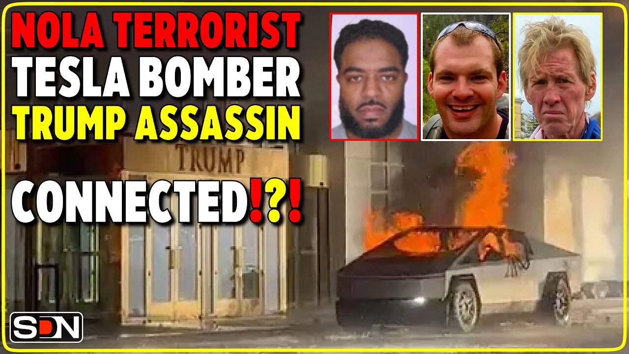 NOLA Terrorist & Trump Hotel Tesla Bomber Connection EP357