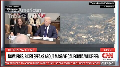 “Actually Unhinged”: Biden Sparks Huge Controversy by Making Wild “Fire” Pun about California Fires