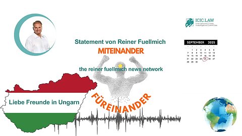 Update Reiner Füllmich Dr. Reiner Füllmich für Ungarn