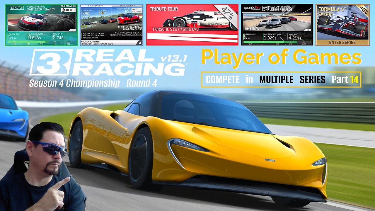Player of Games: Real Racing 3 Update 13.1: COMPETE in MULTIPLE SERIES Part 14 + F1 Valente