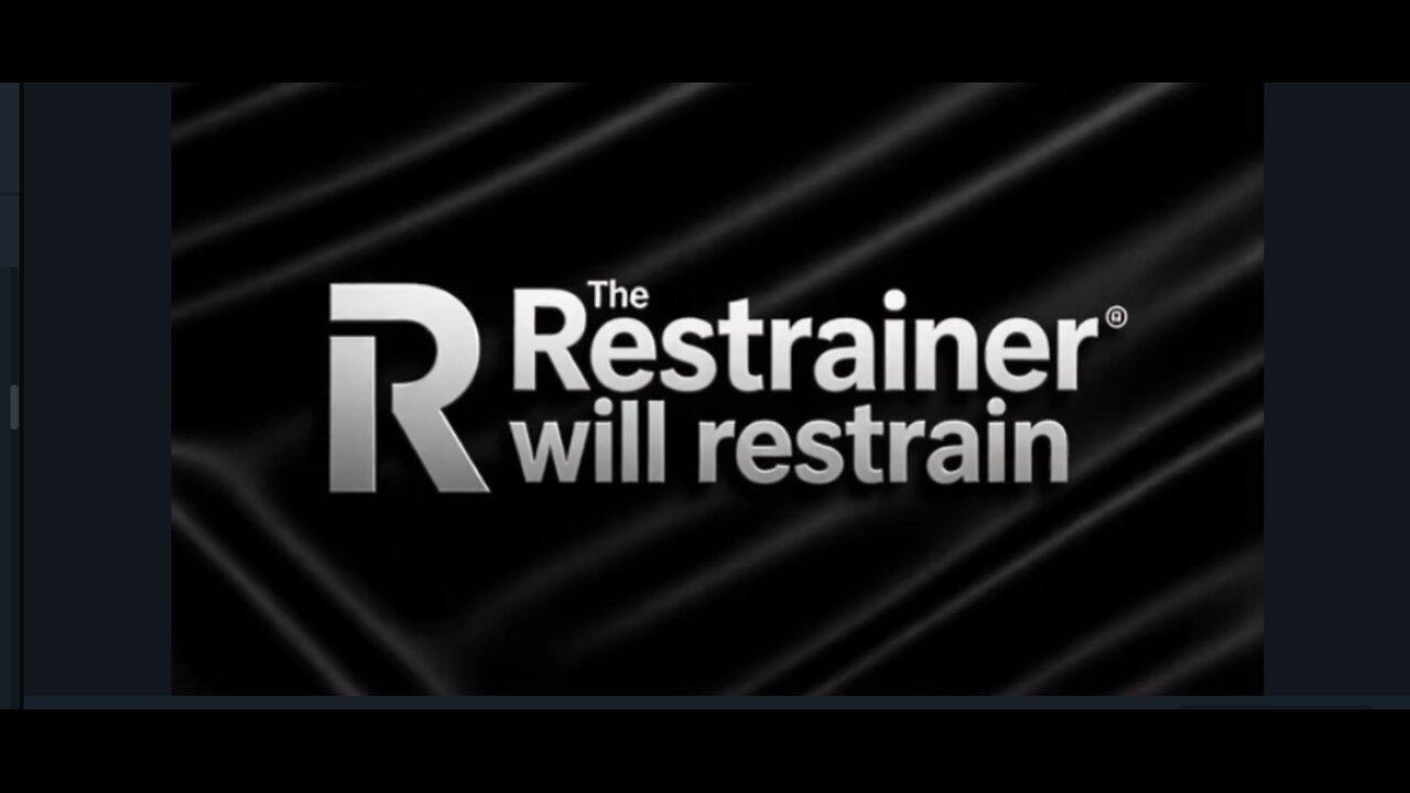 THE RESTRAINER WILL RESTRAIN - UNTIL THE EXODUS