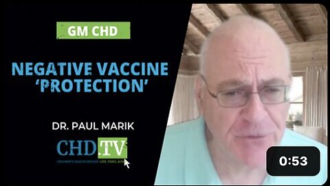 Official Data Reveals Negative Protection From the Covid Vaccine - Dr. Paul Marik