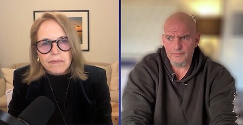 John Fetterman Pushes Back At Katie Couric Over Charlie Kirk's Death