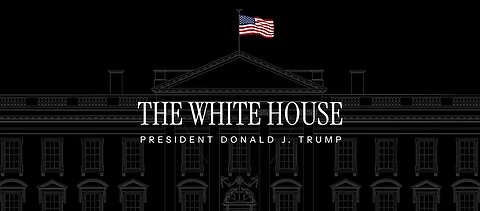 Message from President Trump. Posted on X by President Trump.