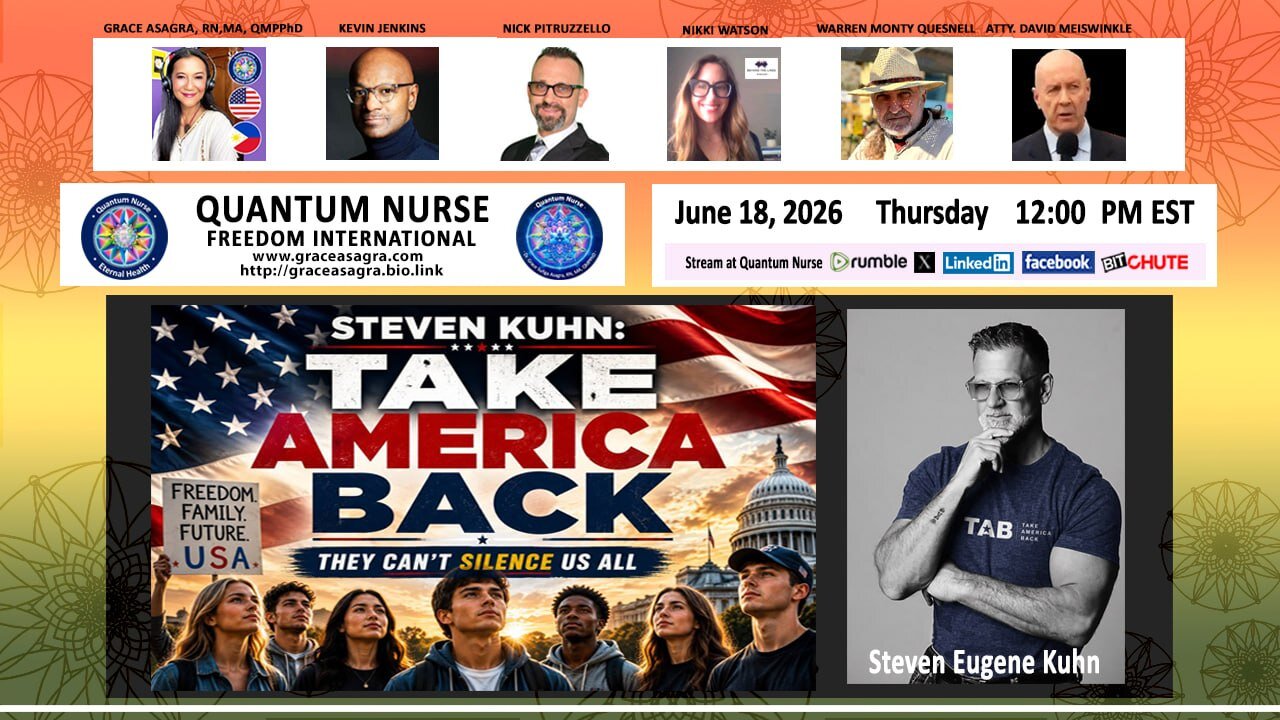 Steven Kuhn -Take America Back: They Can’t Silence Us All!