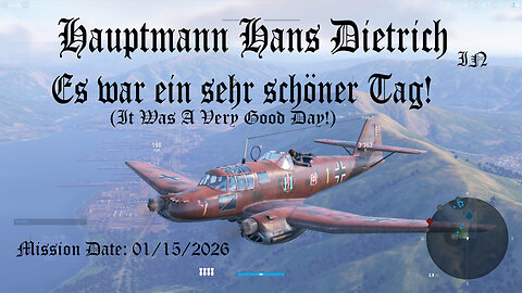 Hauptmann Hans Dietrich in It Was A Very Good Day