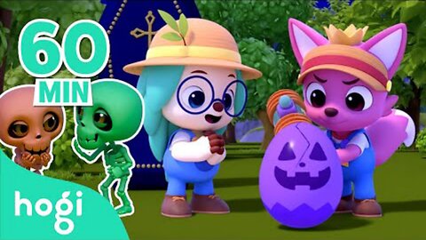 Old MacDonald Had Spooky Eggs and More | Halloween Songs for Kids